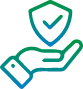 Secure gold storage icon for KLP Finance