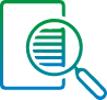 Transparent gold valuation icon for KLP Finance